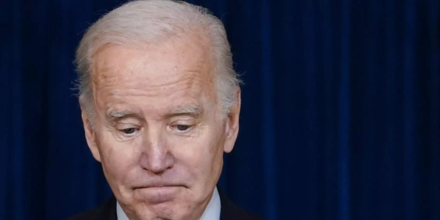 ARCHIV - US-Präsident Joe Biden gehört mit 79 Jahren schon rein altersmässig zu einer Risikogruppe. Foto: Carolyn Kaster/AP/dpa