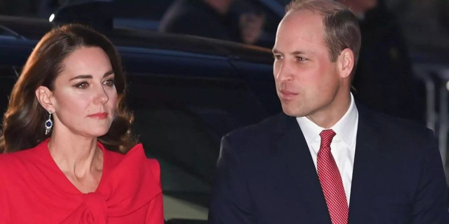 Prinz William und Herzogin Kate bei einem Auftritt in London.