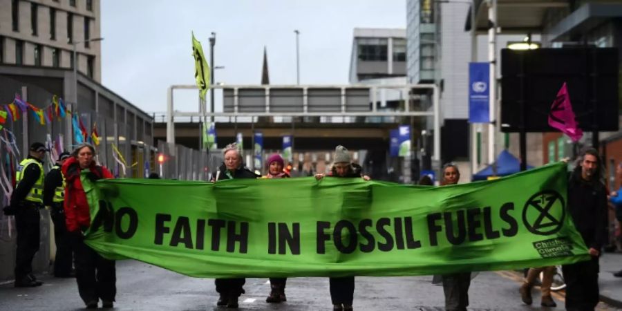 Demo in Glasgow