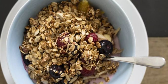 Ein Müsli am morgen ist häufig ungesund. Müsli