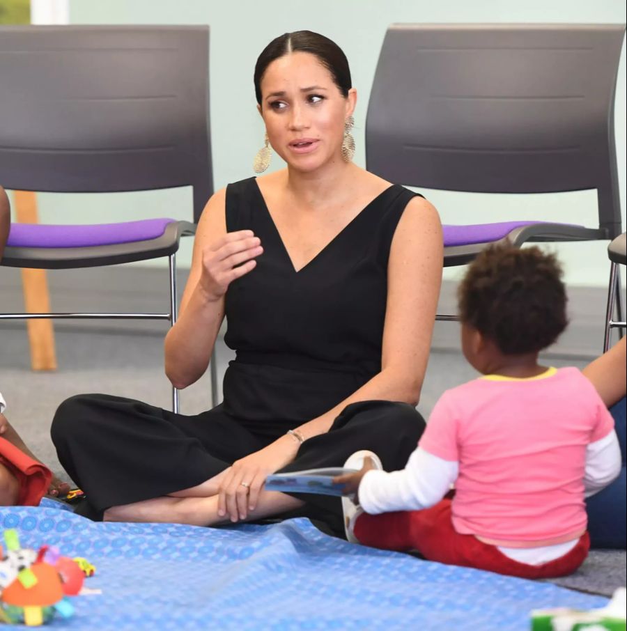 Meghan Markle arbeitet viel mit Körpersprache.