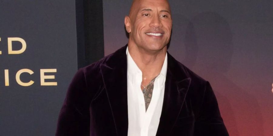 Dwayne Johnson bei einem Auftritt in Los Angeles.