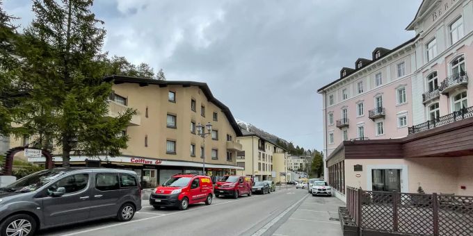 Dorfzentrum Samedan. Dorfzentrum Samedan.