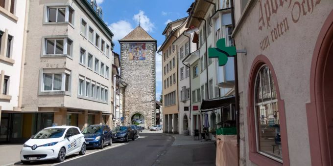 Schwabentor Schaffhausen. Schwabentor Schaffhausen.