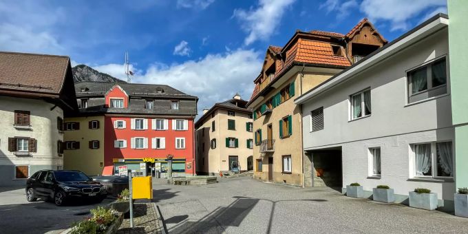 Dorfzentrum Tamins. Dorfzentrum Tamins.