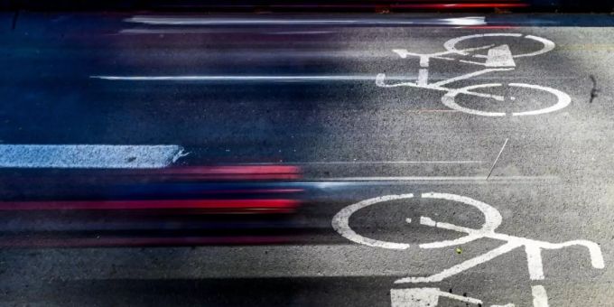 Fahrrad-Spuren Fahrrad-Spuren