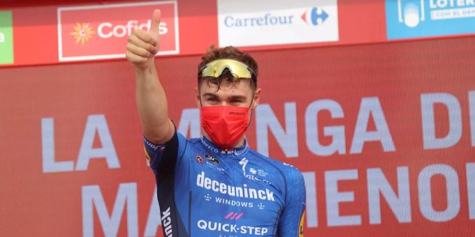 Die achte Etappe der «Vuelta a España» gewinnt Fabio Jakobsen. (Archivbild) «Vuelta a España»