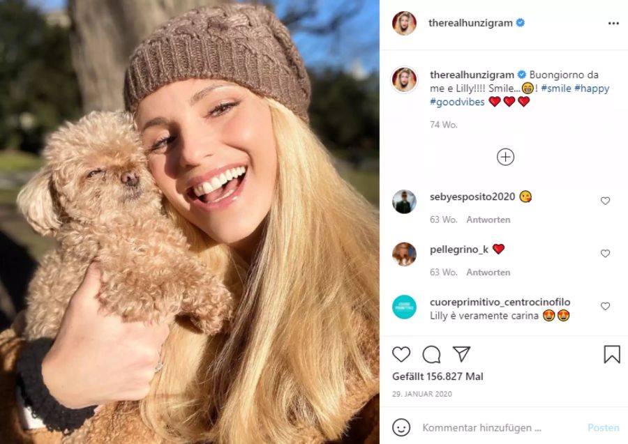 Mit Lilly ging Michelle Hunziker durch dick und dünn.