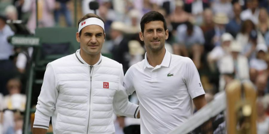 Roger Federer Novak Djokovic