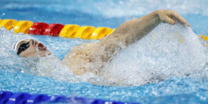 Schwimmsport: Roman Mityukov gehört zu den vielversprechenden Schweizer Debütanten Roman Mityukov Schwimmsport
