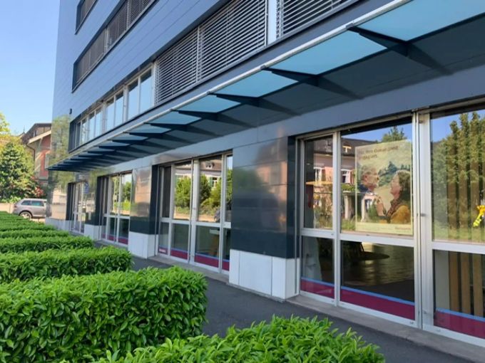 Die Helsana-Generalagentur in Aarau. Helsana