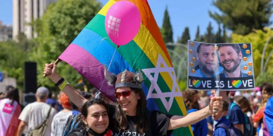 Pride-Parade in Israel im Juni