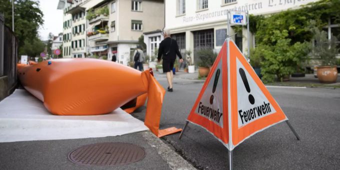 Unwetter: Bern wappnet sich gegen erneute Hochwasser-Gefahr