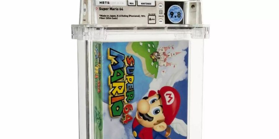 Super Mario ist ein Vermögen wert. Foto: Heritage Auctions/dpa