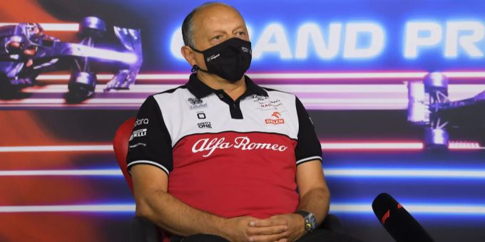 Frederic Vasseur, Teamchef von Alfa-Sauber in der Formel 1. Alfa-Sauber Formel 1 Vasseur