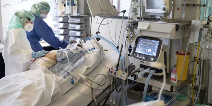 Im Stadtspital Zürich steigt die Zahl der Coronapatienten wieder. Stadtspital Zürich