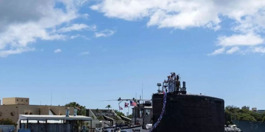 Nuklearbetriebenes Schnellangriffs-U-Boot USS Illinois (SSN 786) der U.S. Navy (Symbolbild). Foto: Petty Officer 1st Class Michael/Navy Office of Information/AP/dpa