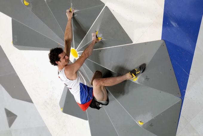 Der tschechische Sportkletterer Adam Ondra erreichte bereits internationale Erfolge und Rekorde. Adam Ondra