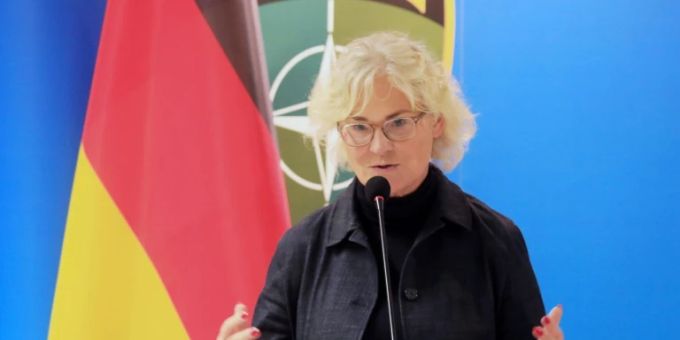 Verteidigungsministerin Lambrecht Verteidigungsministerin Lambrecht