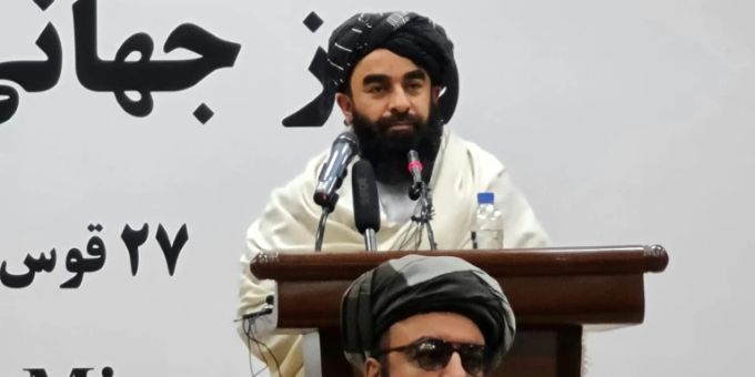 Taliban-Sprecher Mudschahid Taliban