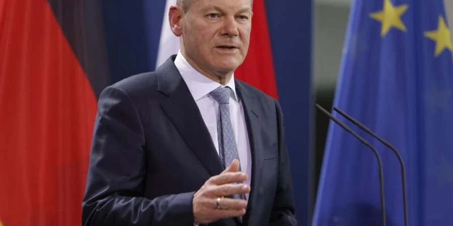«Wir wissen, dass das eine sehr schwierige Situation ist»: Olaf Scholz. Foto: Michele Tantussi/Getty Images Europe/dpa