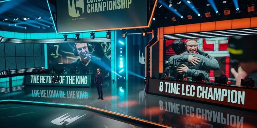 Vitality um den Star-Midlaner Luka «Perkz» Perković konnte den hohen Erwartungen in der LoL-Liga LEC noch nicht gerecht werden. Foto: Riot Games/dpa