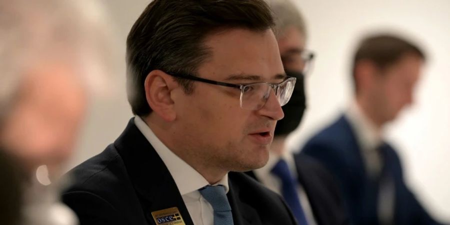 Der ukrainische Aussenminister Dmytro Kuleba