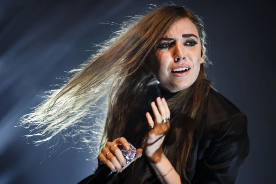 Sängerin Lykke Li 2014 in Montreux.