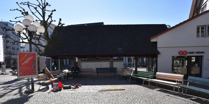 Neue Wetziker Sitzbank.