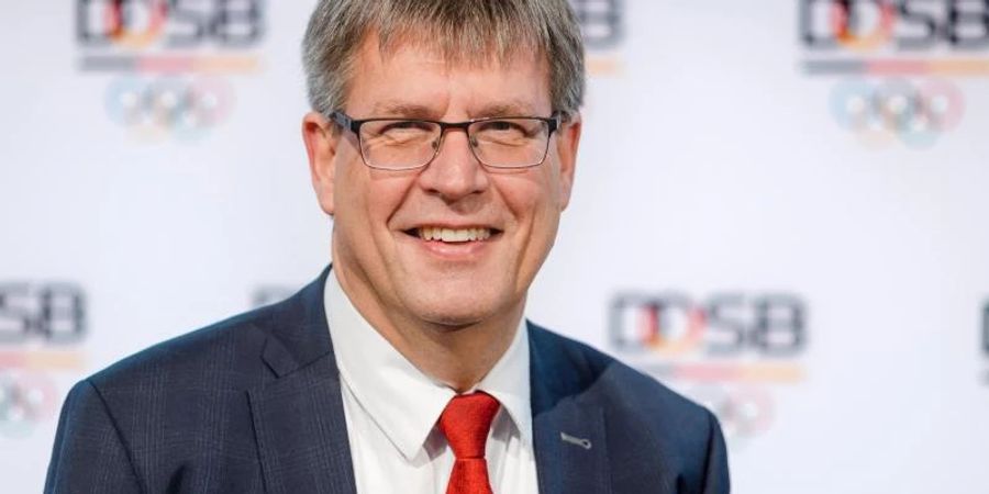 Thomas Weikert ist der Präsident des Deutschen Olympischen Sportbundes. Foto: Michael Reichel/PA/DOSB/dpa