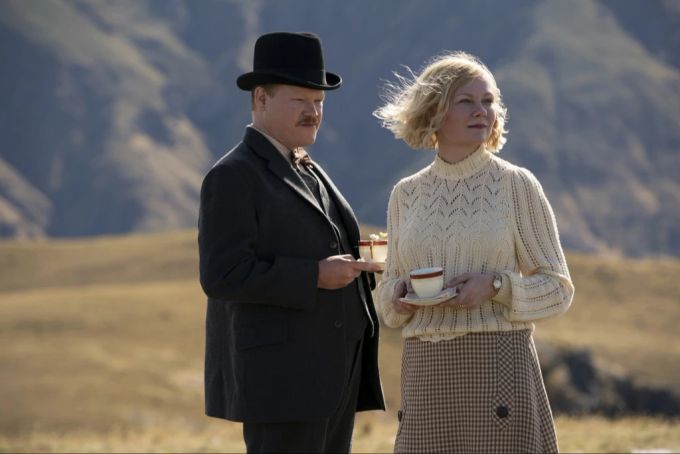 Jesse Plemons, links, und Kirsten Dunst waren im Netflix-Streifen «The Power of the Dog» zu sehen. Netflix