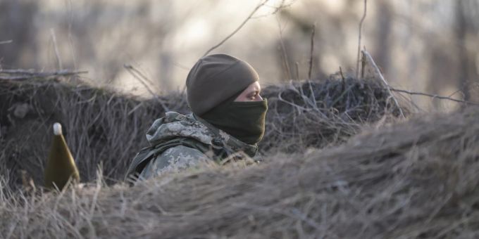 Ukrainische Truppen schlagen im Ukraine-Krieg zurück. (Archivbild) Ukraine Krieg