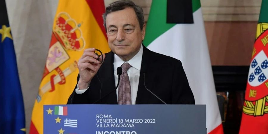 Italiens Regierungschef Draghi