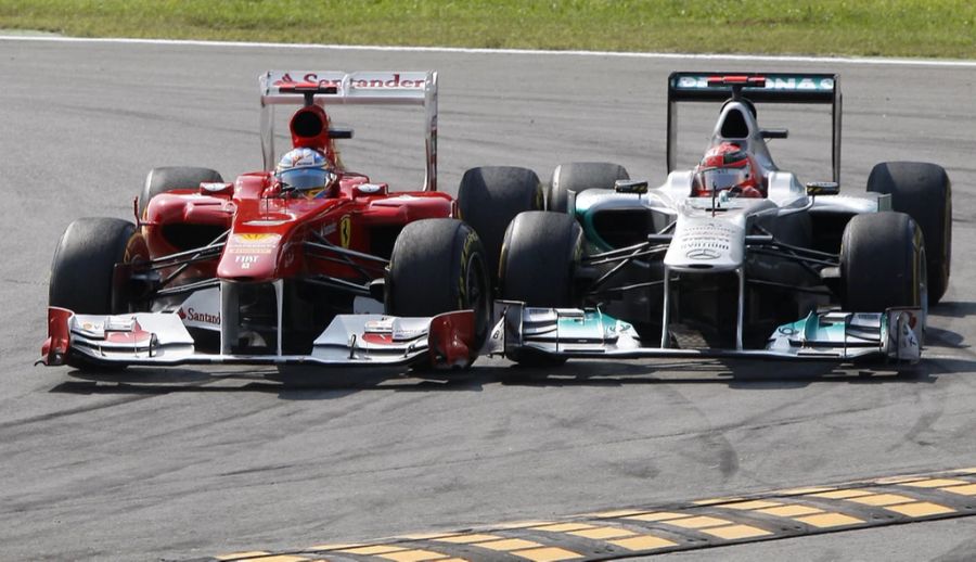 Fernando Alonso Michael Schumacher