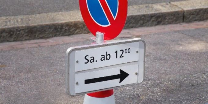 Parkverbotsschilder