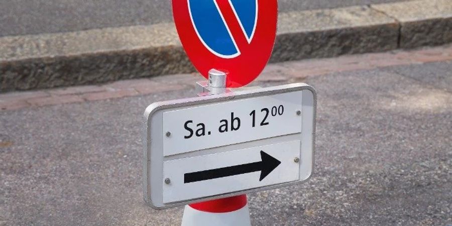 Parkverbotsschilder