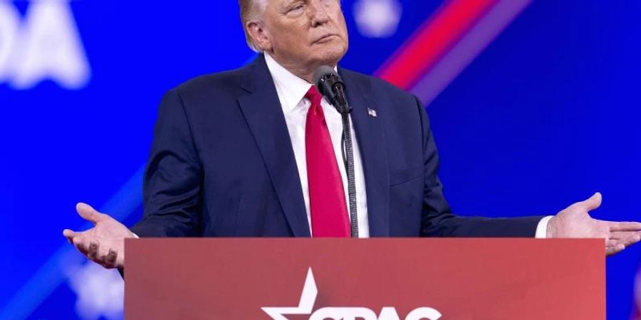Donald Trump hat gesagt, dass ihm der Wahlsieg gestohlen worden sei. Foto: Brian Cahn/ZUMA Press Wire/dpa