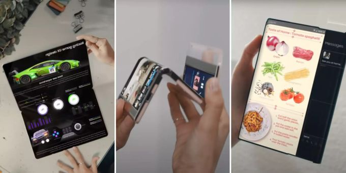 Gleich mehrere neue «Flex»-Geräte von Samsung gab es an der CES 2022 zu begutachten. Samsung Flex S