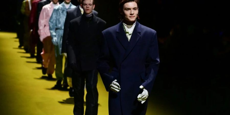Prada-Schau am vergangenen Sonntag in Mailand