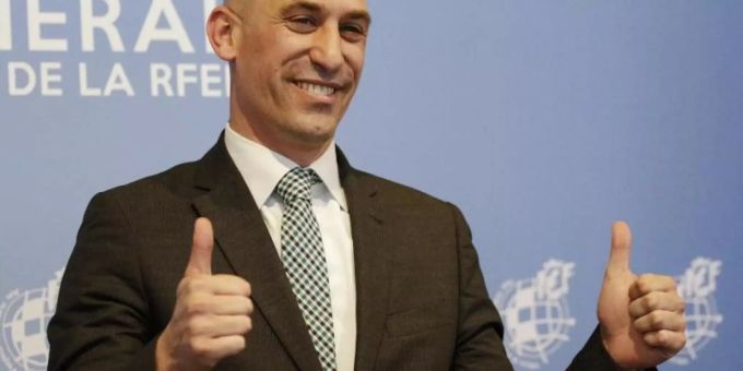 Präsident des spanischen Fussballverbandes seit Mai 2018: Luis Rubiales. Foto: Europa Press/dpa Präsident des spanischen Fussballverbandes seit Mai 2018: Luis Rubiales. Foto: Europa Press/dpa