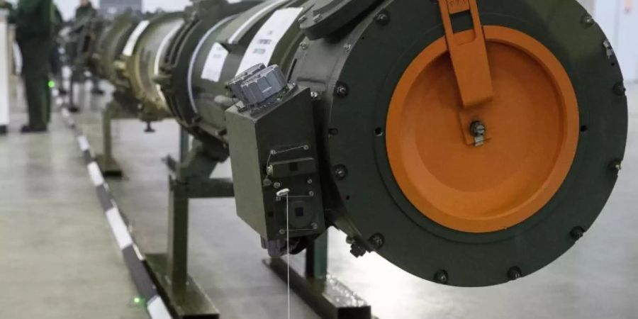 Der neue russische Marschflugkörper vom Typ 9M729. Foto: Pavel Golovkin/AP