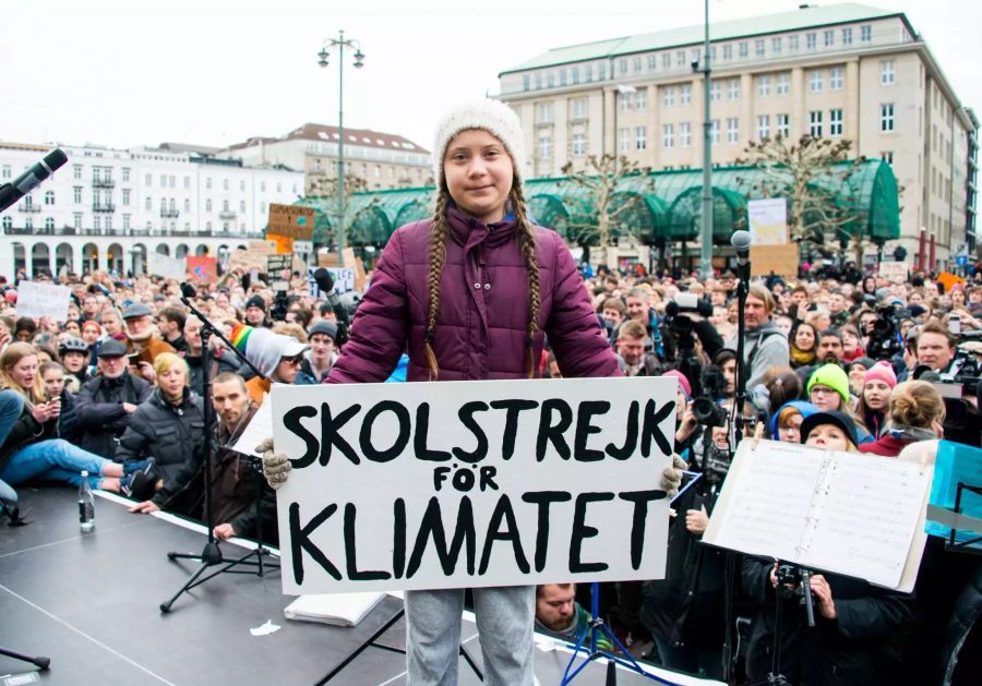 Weltfrauentag: Greta Thunberg zur «Frau des Jahres» gewählt.