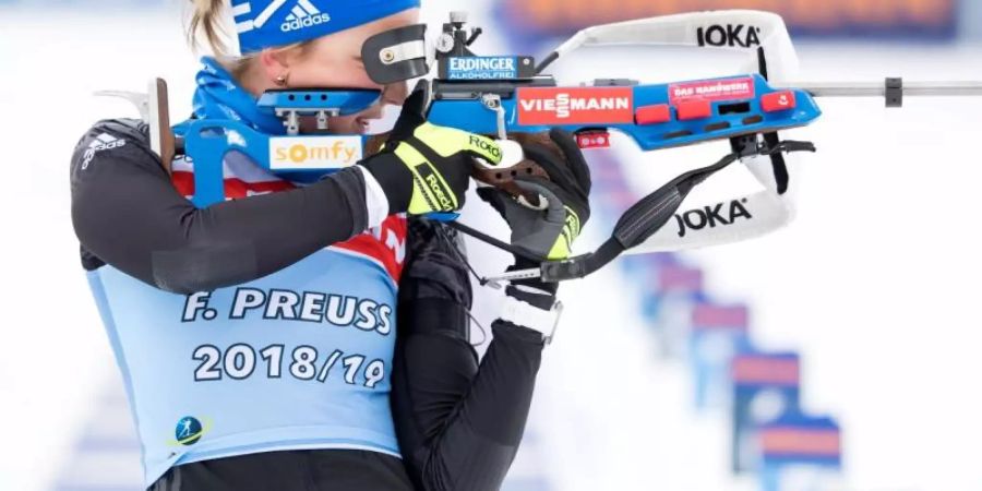 Wurde in Oslo Zweite: Franziska Preuss. Foto: Sven Hoppe