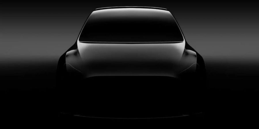 Teslas Model Y soll bald präsentiert werden. Der Kompakt-SUV dürfte grösser und teurer sein als das Model 3, aber weniger Reichweite haben. Foto: Tesla/Computeranimation