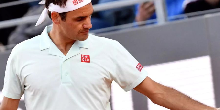 Kommt am Sonntag zu seinem ersten Ernstkampf am French Open seit vier Jahren: Roger Federer