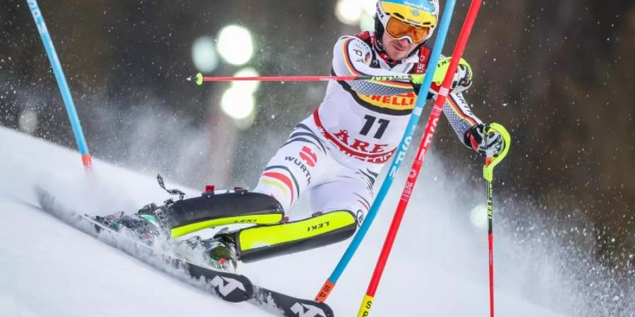 Slalom-Ass Felix Neureuther schied im WM-Rennen aus. Foto: Expa/Johann Groder
