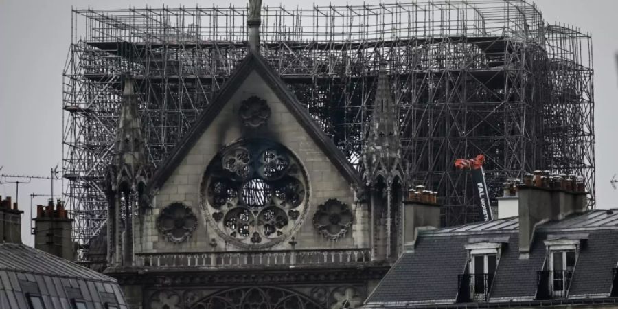 Notre-Dame am Tag nach dem Grossbrand