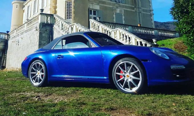 So sah der Porsche vor dem Umbau aus. Porsche 997 Carrara 4§