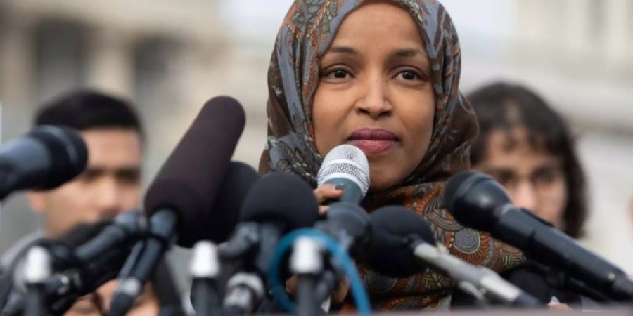 Die US-Abgeordnete Ilhan Omar