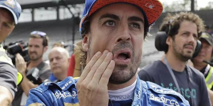 Fernando Alonso verpasste überraschend die Qualifikation beim diesjährigen 500-Meilen-Rennen von Indianapolis. Foto: Darron Cummings/AP Fernando Alonso verpasste überraschend die Qualifikation beim diesjährigen 500-Meilen-Rennen von Indianapolis. Foto: Darron Cummings/AP